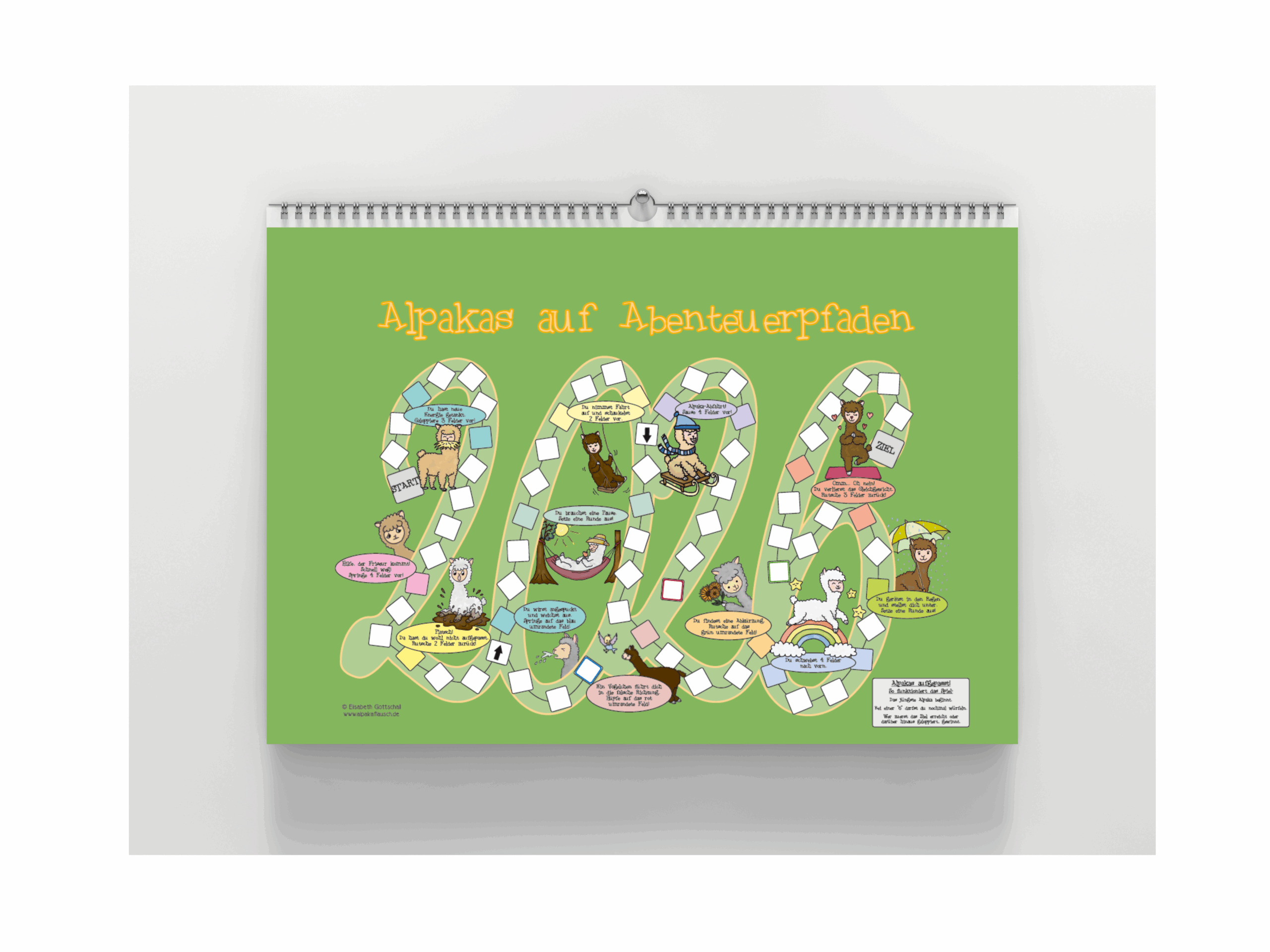 Alpakafotokalender A2